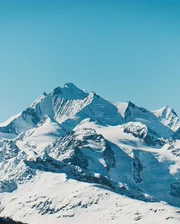 A glaciated massif
